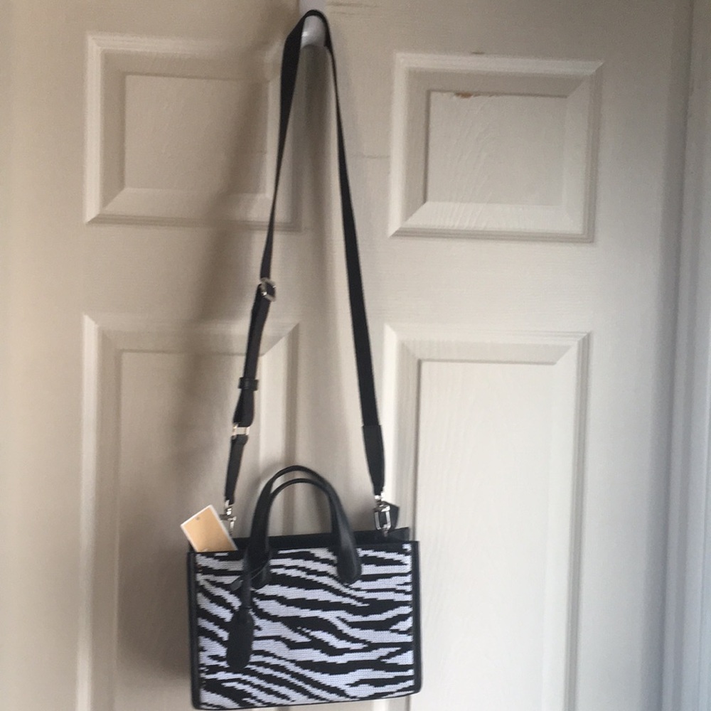 Michael Kors Zebra Print Crossbody Bag